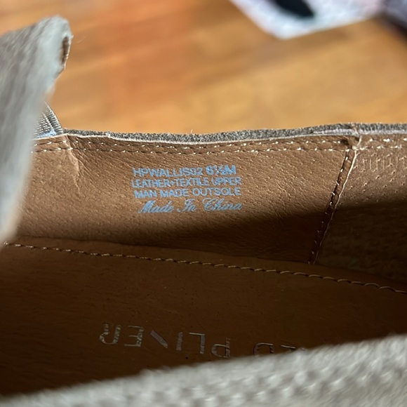 NEW DONALD PLINER Brown Suede Platform Loafers sz 6.5 - Picture 8 of 8